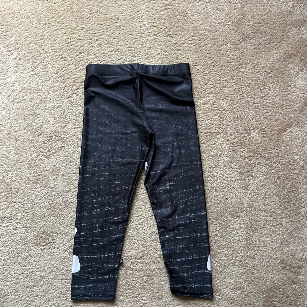 Terez for SoulCycle Women Black Skull Active Capri Pants Medium - Picture 2 of 4